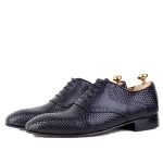 Chaussure en cuir Noir AG-1491N