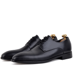 Chaussures de Ville Pour Homme 100% Cuir Noir AR-260N