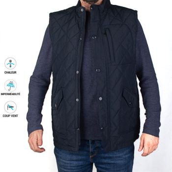 Gilet sans manches matelassé pour homme – 1030