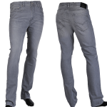 Pantalon Jeans Orjani Pour Homme en Gris Délavé JE-002OR
