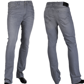 Pantalon Jeans Orjani Pour Homme en Gris Délavé JE-002OR