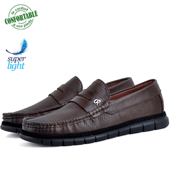 Médicales confortables 100% cuir Marron KW-032M