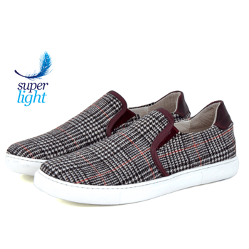 Ballerine Pour Homme Confortable - Marron KW-784M