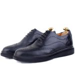 Chaussures Classiques Pour Homme en Cuir Noir - Semelle Extra-light 1487N