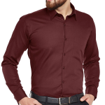 Chemise Bordeaux Pour Homme
