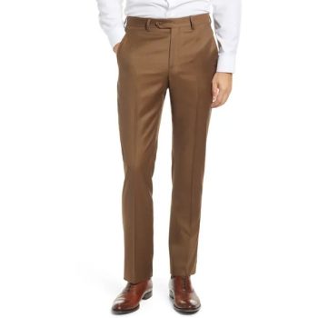 Pantalon Costume Tabac Homme