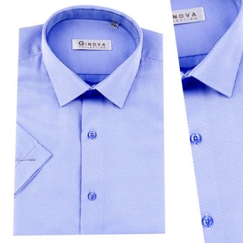 Chemise pour Homme en Coton Demi Manche CH-111