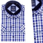 Chemise pour Homme en Coton Demi Manche CH-016