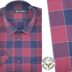 Chemise Pour Homme Poly Coton Manches Courtes CH-74B