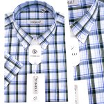 Chemise demi-manche en coton OR-046
