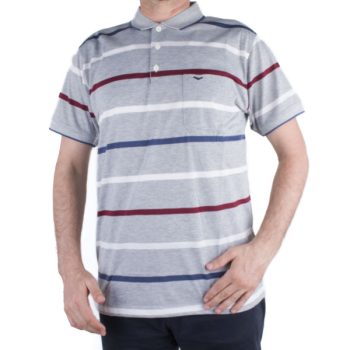 Polo Rayé pour Homme 020