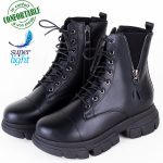 Boots pour Femme Confortable en cuir 22551N
