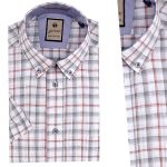 Chemise Pour Homme Poly Coton Manches Courtes CH-125