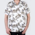 Chemise Hawaïenne pour Homme Demi Manche HW01
