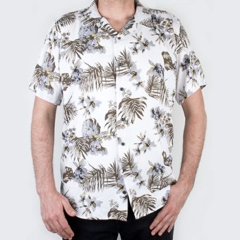 Chemise Hawaïenne pour Homme Demi Manche HW01