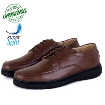 Chaussures Pour Homme 100% Cuir Médical S306T