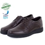 Chaussures Pour Homme 100% Cuir Médical Marron S305M