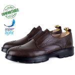 Chaussures Richelieu Homme Cuir Confortable et Légère 075M