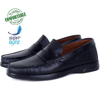 Mocassins Homme en Cuir – Confort et Style Décontracté 212N