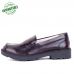 Chaussure confortable vernis 100% cuir Bordeaux BJ-921B