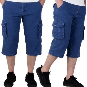 Pantacourt Cargo Homme Jean B66067