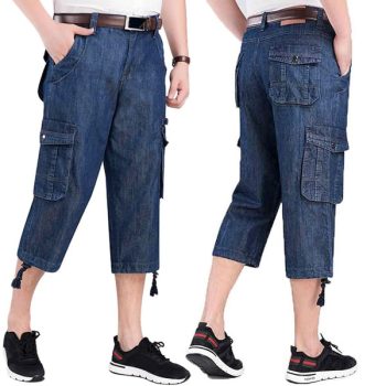 Pantacourt Cargo Homme Jean 1313