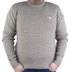 Pull Beige Très Doux Coupe Droite Pour Homme TR9