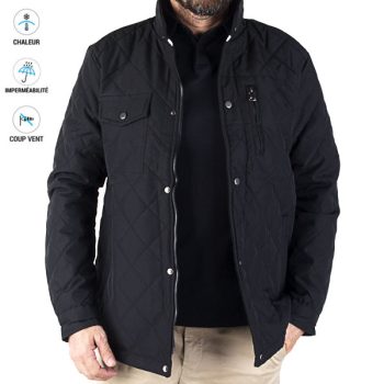 Veste matelassée homme imperméable – Confort et isolation N88062
