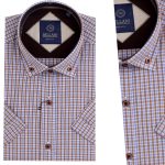 Chemise pour Homme en Coton Demi Manche CH-131