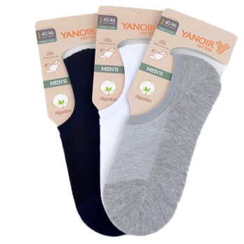 3 Paires de chaussettes 100% coton
