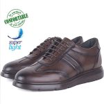 Chaussures homme en cuir véritable – légères, souples et ultra confortables 032M