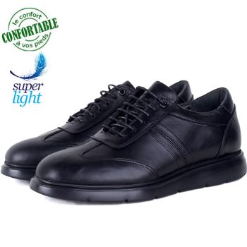 Chaussures homme en cuir véritable – légères, souples et ultra confortables 032N