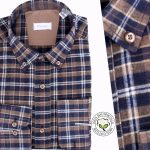 Chemise d'Hiver pour Homme à carreaux en Coton CH0019