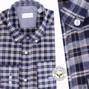 Chemise d'Hiver pour Homme à carreaux en Coton CH0020
