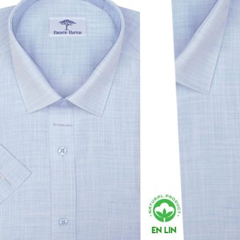 Chemise en Lin Demi-manche Respirante pour L'Été FY07