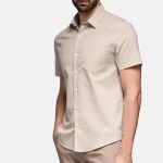 Chemise Homme Demi Manche - Coton Souple A010