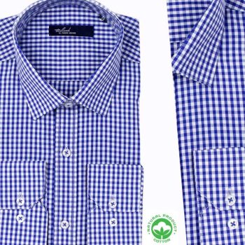 Chemise Homme à Carreaux – Élégance Moderne FV04
