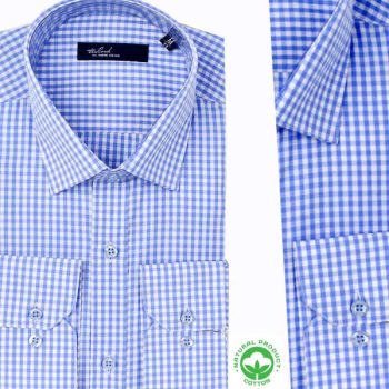 Chemise Homme à Carreaux – Élégance Moderne FV05