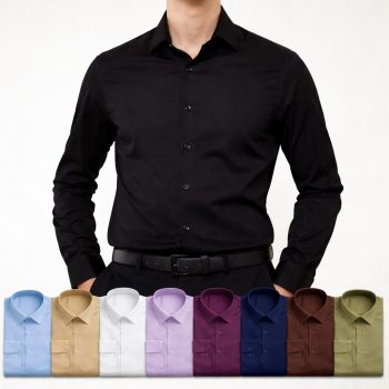 Chemise Homme en Popeline – Élégante, Confortable et Facile d’Entretien L2401
