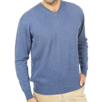 Pull Col V Pour Homme Très Doux TR49