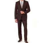 Costume Homme Chic Marron