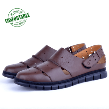 Sandales Médicales Pour Homme Très Confortable KW-341