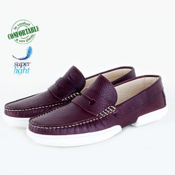 Mocassins Cuir Très Chic Homme KW-518BR