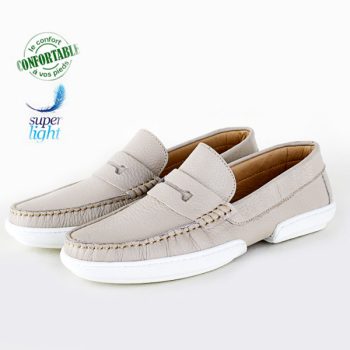 Mocassins Cuir Très Chic Homme KW-518BG