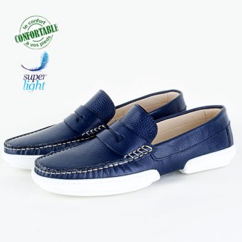Mocassins Cuir Très Chic Homme KW-518B