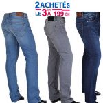 Offre 3 Pantalons Jeans Pour Homme au Choix JE-006OR