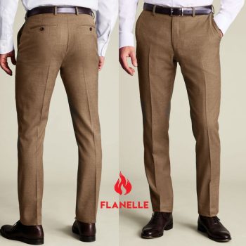 Pantalon Homme en Flanelle – Élégant, Confortable et Parfait pour l’Hiver