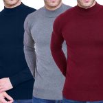 Pull col cheminée pour Homme T600